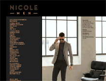 Tablet Screenshot of nicolemen.be